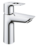 23917001 BauLoop EcoJoy Смеситель для раковины, 1 отверстие, размер M, с ограничителем температуры, 5,7 л/мин, хром 250_100_Array